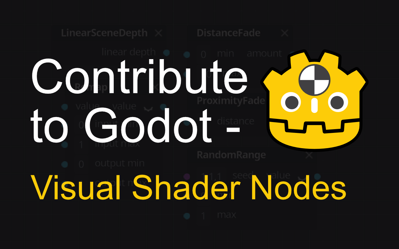 Contributing Visual Shaders to Godot - Cover