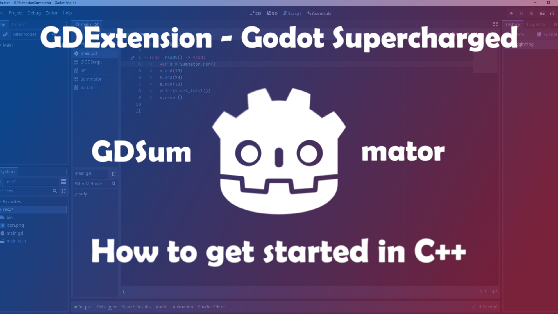 GDExtension - How to get started in C++